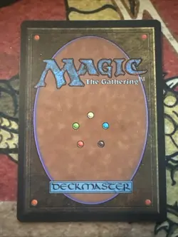 Mtg Magic Alliance Floodwater Dam Ink Error Misprint Error Card - Image 3