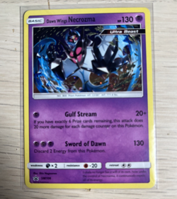 Dawn Wings Necrozma SM106 Sun & Moon Black Star Promo Holo Pokemon Card LP+ - Image 1