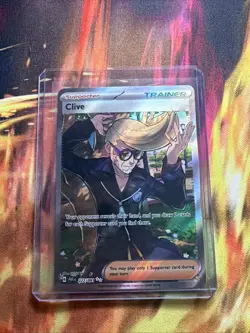 Pokemon TCG Clive Scarlet & Violet Paldean Fates Holo Ultra Rare Card 227/091 - Image 1
