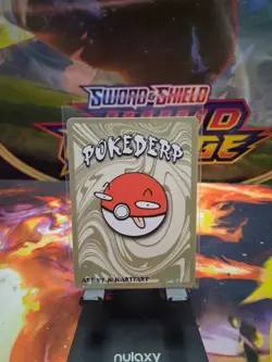 1st Edition Pokederp 2 Breakout Jiggles Holo- Jigglypuff 5/8 Custom Derpy Card - Image 2