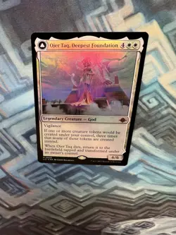 MTG Foil Ojer Taq, Deepest Foundation NM Unplayed The Lost Caverns of Ixalan - Image 3