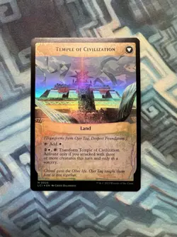 MTG Foil Ojer Taq, Deepest Foundation NM Unplayed The Lost Caverns of Ixalan - Image 5