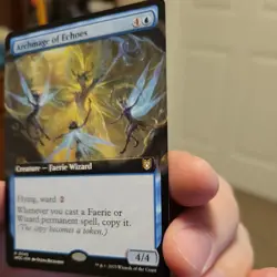 Archmage of Echoes - (Extended Art) - Commander: Wilds of Eldraine - MTG - NM - Image 3