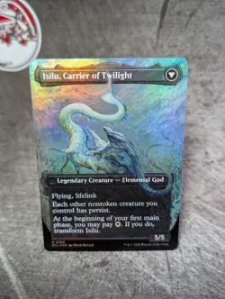 MTG, Eirdu Carrier of Dawn/Isilu Carrier of Twilight (0286) FOIL Lorwyn Eclipsed - Image 3