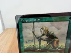MTG Crop Rotation - Foil - Urza’s Saga - Vintage - Image 2