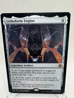 NM-Mint, English MTG Regular Lithoform Engine Zendikar Rising Magic the Gatherin - Image 1