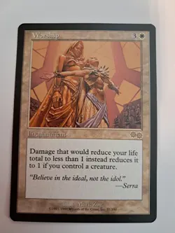 mtg worship urza saga - Image 1