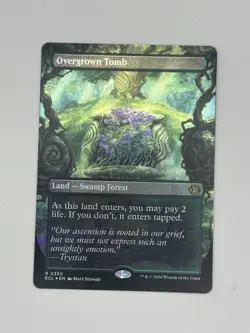 Overgrown Tomb (Borderless) Lorwyn Eclipsed Foil 0350 - Image 1