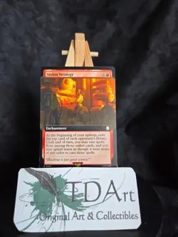 STOLEN STRATEGY ~ NM ~ MTG Magic - 0467 PIP Fallout EXTENDED Art - Image 1