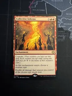 Collective Inferno - Lorwyn Eclipsed - MtG- NM - Image 1