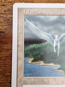 MTG ⭐Island Sanctuary ⭐NM+ 10 HQ pics! ⭐5th (Fifth) Edition ⭐Rare 1997 Magic - Image 3