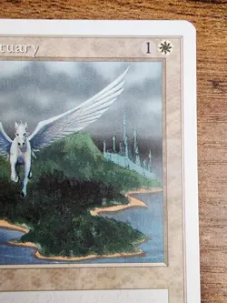 MTG ⭐Island Sanctuary ⭐NM+ 10 HQ pics! ⭐5th (Fifth) Edition ⭐Rare 1997 Magic - Image 4