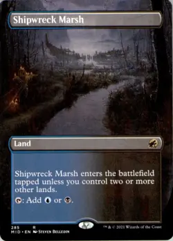 Shipwreck Marsh (Borderless) R Innistrad: Midnight Hunt 285 NM - Image 1