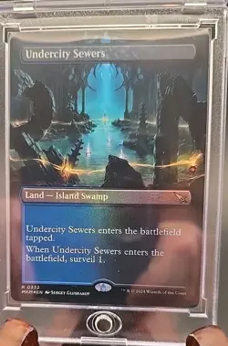 Undercity Sewers (Borderless) Murders at Karlov Manor MTG Foil Near Mint - Image 3