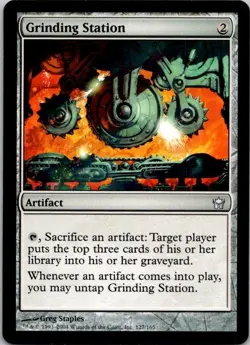 MTG Magic The Gathering Grinding Station Fifth Dawn Played See Scan J - Image 1