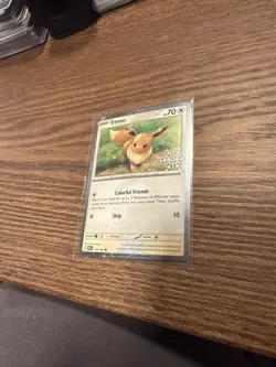 Eevee 133/165 Pokemon Holiday Calendar 2025 Festive Stamp Snowflake - Image 1