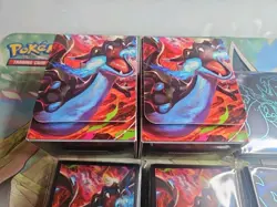 Pokemon TCG Charizard Lot - Deck Boxes Sleeves Metal Coins Damage Dice Markers - Image 5