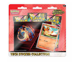 Pokemon TCG Ascended Heroes Tech Sticker Collection CHARMANDER CONFIRMED ORDER - Image 1