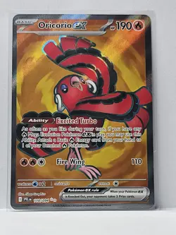 Pokemon TCG Phantasmal Flames Oricorio Ex 110/094 Ultra Rare Full Art NM - Image 1