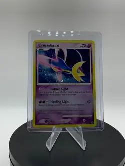 Pokemon Cresselia Holo Rare 2/100 D&P Majestic Dawn LP - Image 3