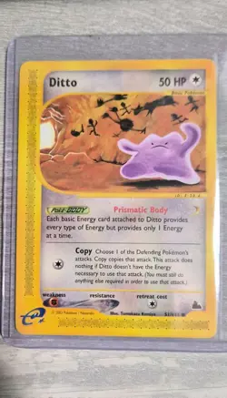 Pokemon TCG Ditto Skyridge 51/144 2003 - Image 1