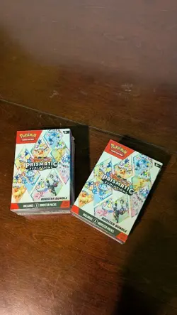 Pokemon TCG Prismatic Evolutions Booster Bundle LOT OF 2 Boxes New Sealed - Image 5