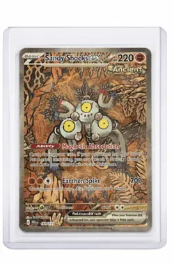 Pokemon Sandy Shocks ex Prismatic Evolutions 159/131 SIR TCG - Image 1