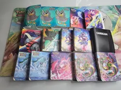 Pokemon TCG Lot - 15 Mini Portfolio Bi Binders (Evolving Skies Chilling Reign..) - Image 1