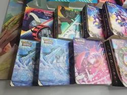 Pokemon TCG Lot - 15 Mini Portfolio Bi Binders (Evolving Skies Chilling Reign..) - Image 3