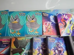 Pokemon TCG Lot - 15 Mini Portfolio Bi Binders (Evolving Skies Chilling Reign..) - Image 4