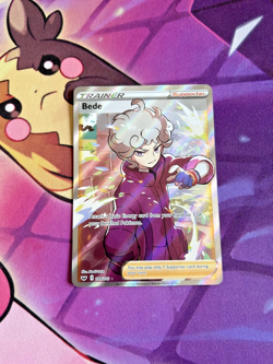 Bede - 199/202 [Sword & Shield] Pokemon TCG - FULL ART ULTRA RARE - NM - Image 1