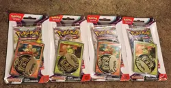 Lot of 4 - POKEMON SCARLET & VIOLET PALDEA EVOLVED BLISTER BOOSTER PACKS SEALED - Image 1