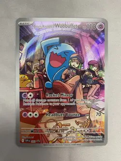 Pokemon: Team Rocket's Wobbuffet Promo 203 (Near Mint) - Image 1