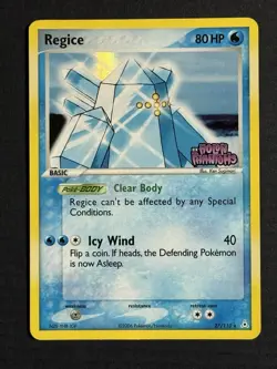 Pokemon Regice Reverse Holo Holon Phantoms Lightly Played - Image 1