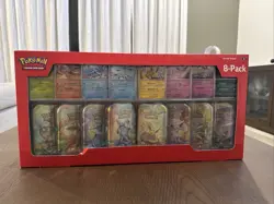 Pokemon TCG. Prismatic Evolutions Costco Mini Tins 8 Pack - New & Sealed‼ - Image 1