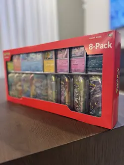 Pokemon TCG. Prismatic Evolutions Costco Mini Tins 8 Pack - New & Sealed‼ - Image 3