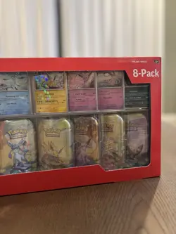 Pokemon TCG. Prismatic Evolutions Costco Mini Tins 8 Pack - New & Sealed‼ - Image 5