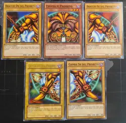 YU-GI-OH! EXODIA IL PROIBITO -SET completo - ORIGINALE - italiano da torneo - Image 1