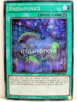 Yu-Gi-Oh - 1x Predaponics - FUEN - Fusion Enforcers - Secret - Image 1