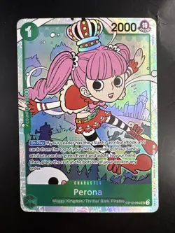 Perona OP12-034 SR Legacy of the Master One Piece English NM - Image 1
