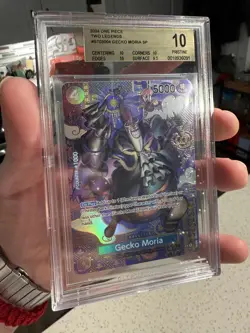One Piece CCG BGS 10 Gecko Moria Special Alternate Art #ST03-004 - Image 1