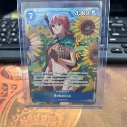 Rebecca (Parallel) OP10-058 Royal Blood Foil - Image 1