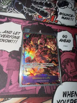 ONE PIECE Monkey D. Luffy (Alt Art) OP09-119 SEC Emperors in the New World - Image 2