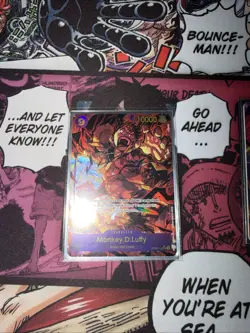 ONE PIECE Monkey D. Luffy (Alt Art) OP09-119 SEC Emperors in the New World - Image 4