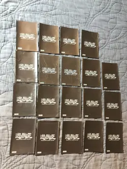 Yu-Gi-Oh Silver Metallic Duelist Card Protectors 96KT x19 Vintage Sleeves RARE - Image 1