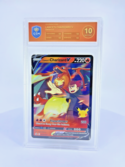 Lance's Charizard V SWSH133 SWSH: Sword & Shield Promo Cards Holo - GEM MINT 10 - Image 1