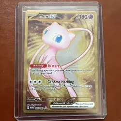Pokemon TCG Mew ex - (151 Metal Card) 205/165 Sv: Scarlet & Violet 151 - Image 1