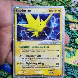 Zapdos ex 033 Nintendo Black Star Promo Pokemon Card - Image 1