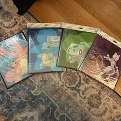Ultra Pro Pokemon TCG - 9 Pocket Portfolio Album x 4 (Holds 180 Cards) -New - Image 1