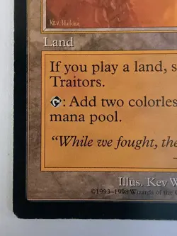 Magic the Gathering City of Traitors Exodus Card #2 See Pics for Condition - Image 5